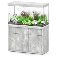 Sublime 120 x 50 LED AQUATLANTIS Béton - Aquarium Equipé 333 L