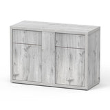 Sublime 120 x 60 AQUATLANTIS Chêne Blanc - Aquarium Equipé 433 L