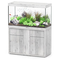 Sublime 120 x 50 LED AQUATLANTIS Chêne Blanc - Aquarium Equipé 333 L