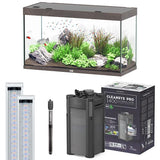 Sublime 120 x 50 LED AQUATLANTIS Chêne Sauvage - Aquarium Equipé 333 L