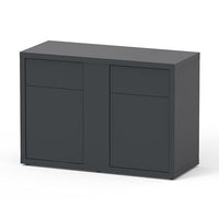 Sublime 120 x 60 AQUATLANTIS Gris Vésuve Laqué - Aquarium Equipé 433 L