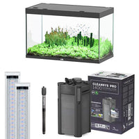 Sublime 120 x 60 AQUATLANTIS Noir Laqué - Aquarium Equipé 433 L