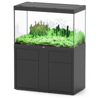Sublime 120 x 60 AQUATLANTIS Noir Laqué - Aquarium Equipé 433 L