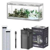 Sublime 150 x 50 AQUATLANTIS Béton- Aquarium Equipé 419 L