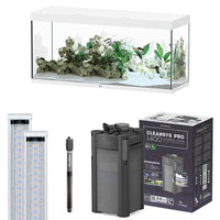 Sublime 150 x 50 AQUATLANTIS Blanc Laqué - Aquarium Equipé 419 L