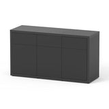 Sublime 150 x 50 AQUATLANTIS Noir Laqué - Aquarium Equipé 419 L