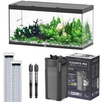 Sublime 150 x 60 AQUATLANTIS Noir Laqué - Aquarium Equipé 545 L
