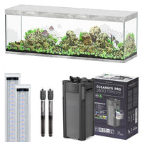 Sublime 200 x 60 AQUATLANTIS Béton - Aquarium Equipé 676 L