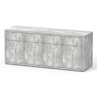 Sublime 200 x 60 AQUATLANTIS Béton - Aquarium Equipé 676 L