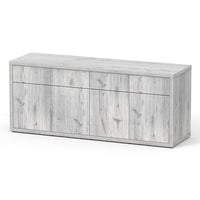Sublime 200 x 70 AQUATLANTIS Chêne Blanc - Aquarium Equipé 853 L