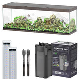 Sublime 200 x 60 AQUATLANTIS Chêne Sauvage - Aquarium Equipé 676 L