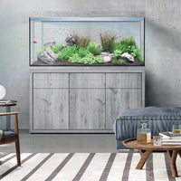 Sublime 150 x 50 AQUATLANTIS Chêne Blanc - Aquarium Equipé 419 L