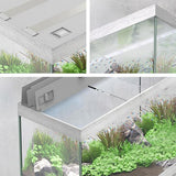 Sublime 120 x 50 LED AQUATLANTIS Blanc Laqué - Aquarium Equipé 333 L