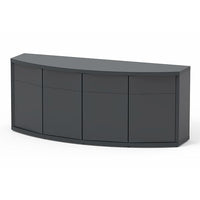 Sublime Horizon 200 AQUATLANTIS Gris Vésuve Laqué - Aquarium Equipé 573 L