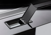 Aquarium Glossy Cube Day & Night Noir Laqué LED AQUAEL - 135L