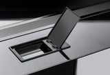Aquarium Glossy Cube Day & Night Noir Laqué LED AQUAEL - 135L