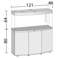 Aquarium Vision 260 LED Chêne Tout Équipé JUWEL - 260L