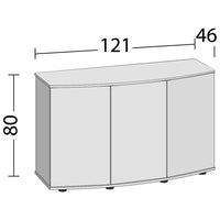 Aquarium Vision 260 LED Chêne Tout Équipé JUWEL - 260L