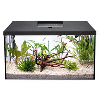 Aquarium Leddy 75 Day and Night Noir AQUAEL Équipé - 105L