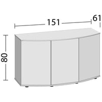 Aquarium Vision 450 LED Chêne Tout Équipé JUWEL - 450L
