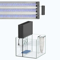 Aquaview SW 50 AQUATLANTIS Noir Laqué - Aquarium Eau de Mer 93 L