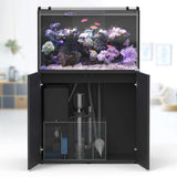 Aquaview SW 120 AQUATLANTIS Blanc Laqué - Aquarium Eau de Mer 278 L