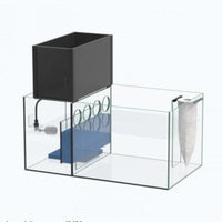 Aquaview SW 120 AQUATLANTIS Noir Laqué - Aquarium Eau de Mer 278 L