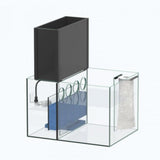 Aquaview SW 65 AQUATLANTIS Noir Laqué - Aquarium Eau de Mer 136 L
