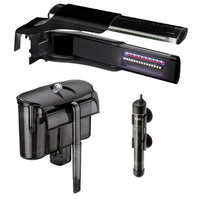 Nano-Aquarium Fish & Shrimp Set Duo 35 Équipé AQUAEL Noir - 49L