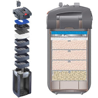 Filtre Externe Professionel 5e 700 EHEIM - pour Aquarium jusqu'à 700 L