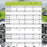 Poster de Fond Double Face Rock & AquaScape L - JUWEL 100 x 50 cm