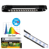 Éclairage LED Leddy Slim Sunny AQUAEL - Noir 32W