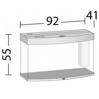 Aquarium Vision 180 LED Chêne Tout Équipé JUWEL - 180L