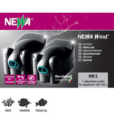 NW3 NEWA Wind - Pompe à Air pour Aquarium jusqu'à 160 L